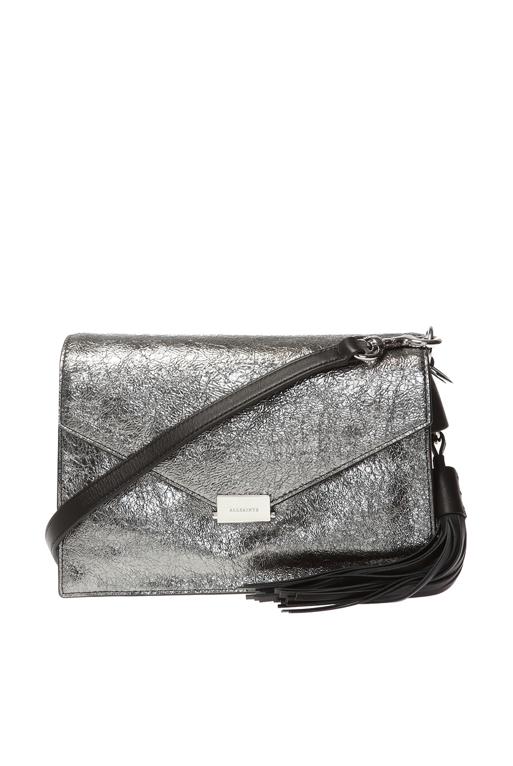 Silver Miki shoulder bag AllSaints Vitkac France